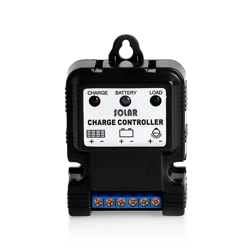 6V 12V 10A Auto Solar Panel Charge Controller Battery Charger Regulator PWM Hot Overload, Short Circuit Protection IP30