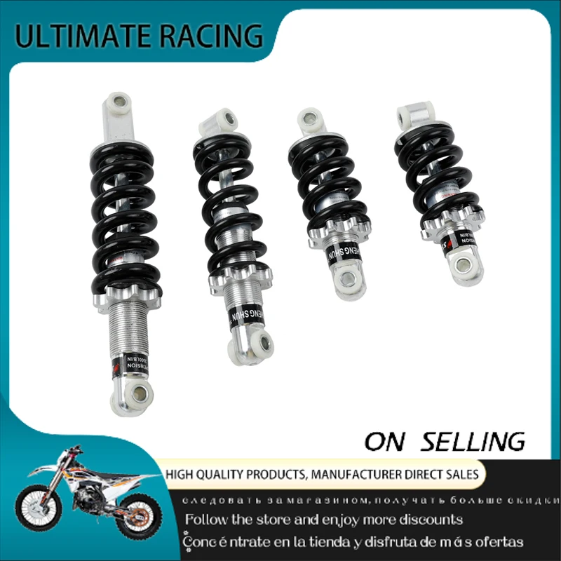 

100/125/150/160/170/180/190/200/210mm Rear Suspension Shock Absorber,Suitable For 47cc 49cc Mini ATV Electric Scooters