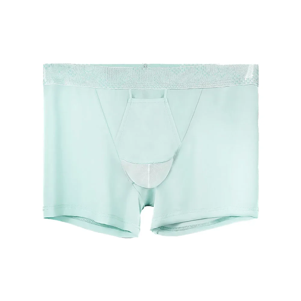 

Sheer Underpants Ice Silk Boxer Shorts Casual Outing 20 Spandex Composition 80 Polyamide Fabric Brand New Item