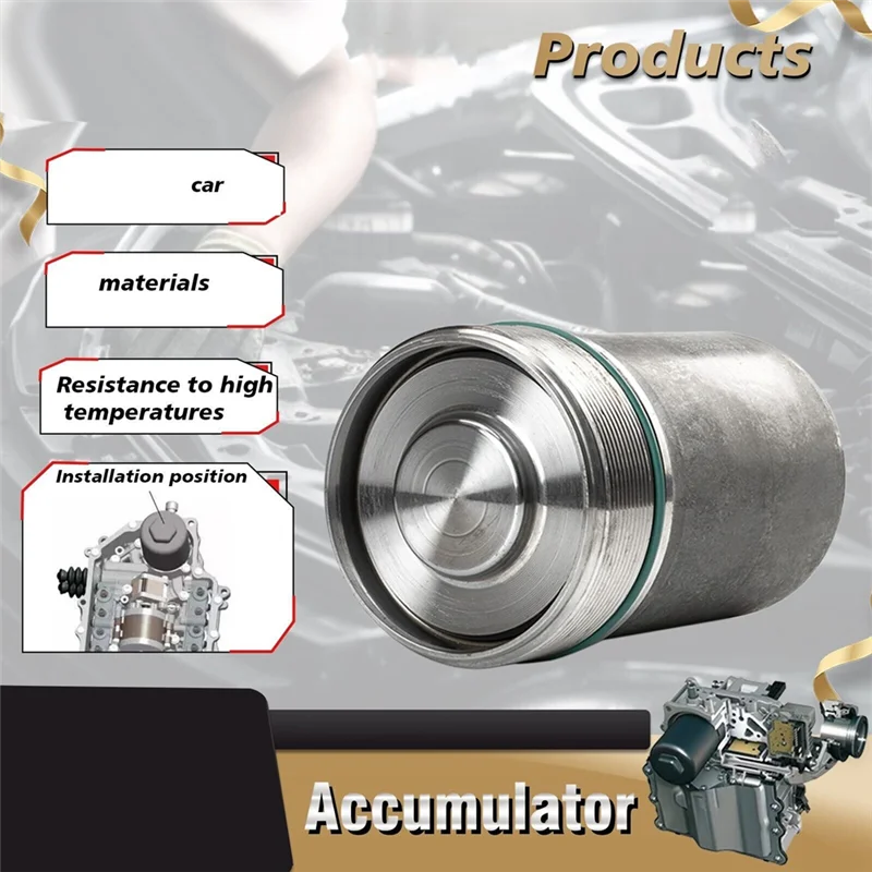 Accumulatore compatto del cambio di trasmissione DSG DQ200 0AM per VW Golf Passat Tiguan Touran A3 Q3 Skoda Seat 0AM325587F Sostituisci