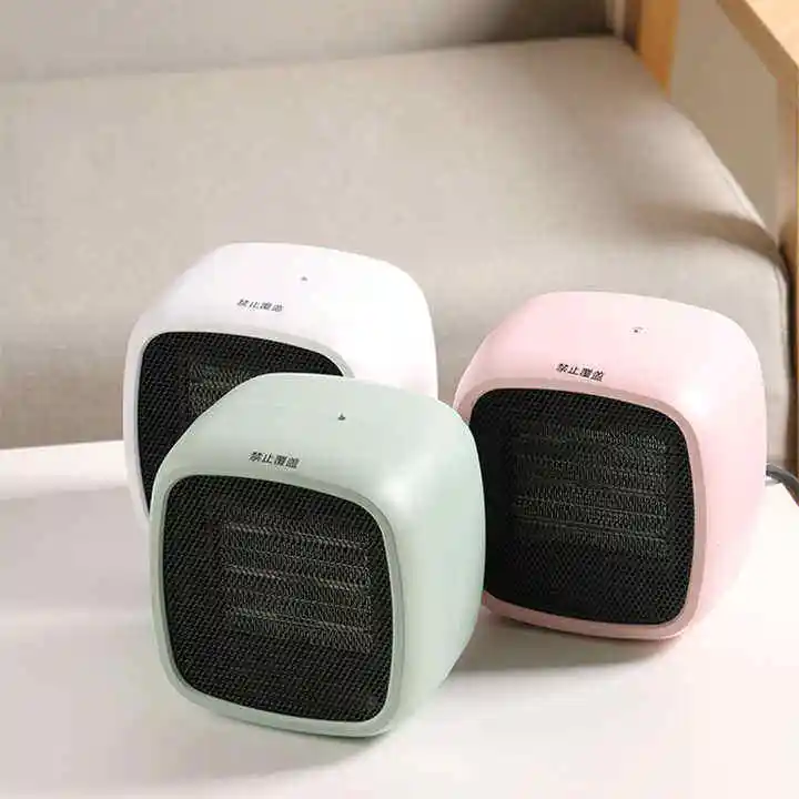 Desktop Home Heating Portable Electric Heater Fast Heating PTC Ceramic Mini Electric Air Heaters Fan Heater
