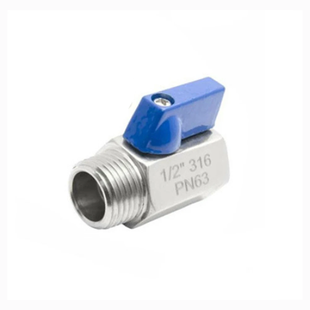 

Mini Ball Valve NPT Air Compressor Valve stainless steel