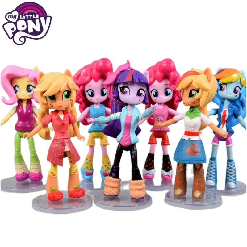 Animation peripheral Hasbro My Little Pony cartoon toy doll complete set of creative doll model girl birthday toy gift ornaments