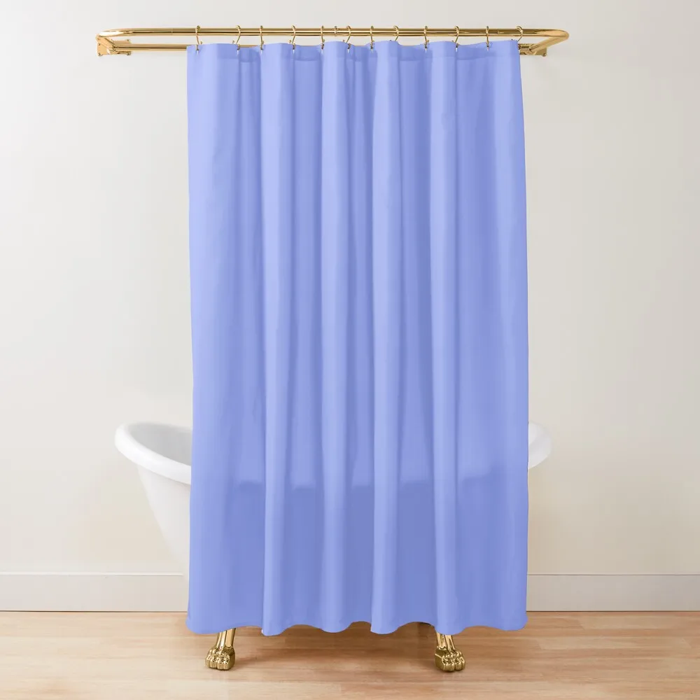 

Solid Periwinkle Shower Curtain Bathroom Accessorys Bathroom Box Curtain