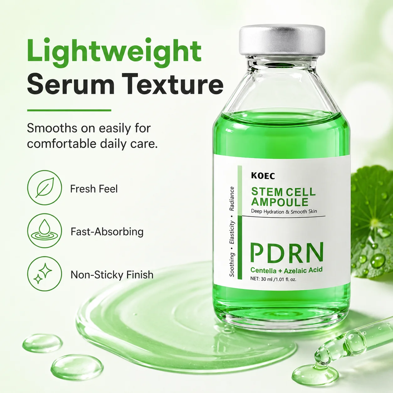 KOEC PDRN Ampoule Serum with A - Azelaic Acid Serum review and price