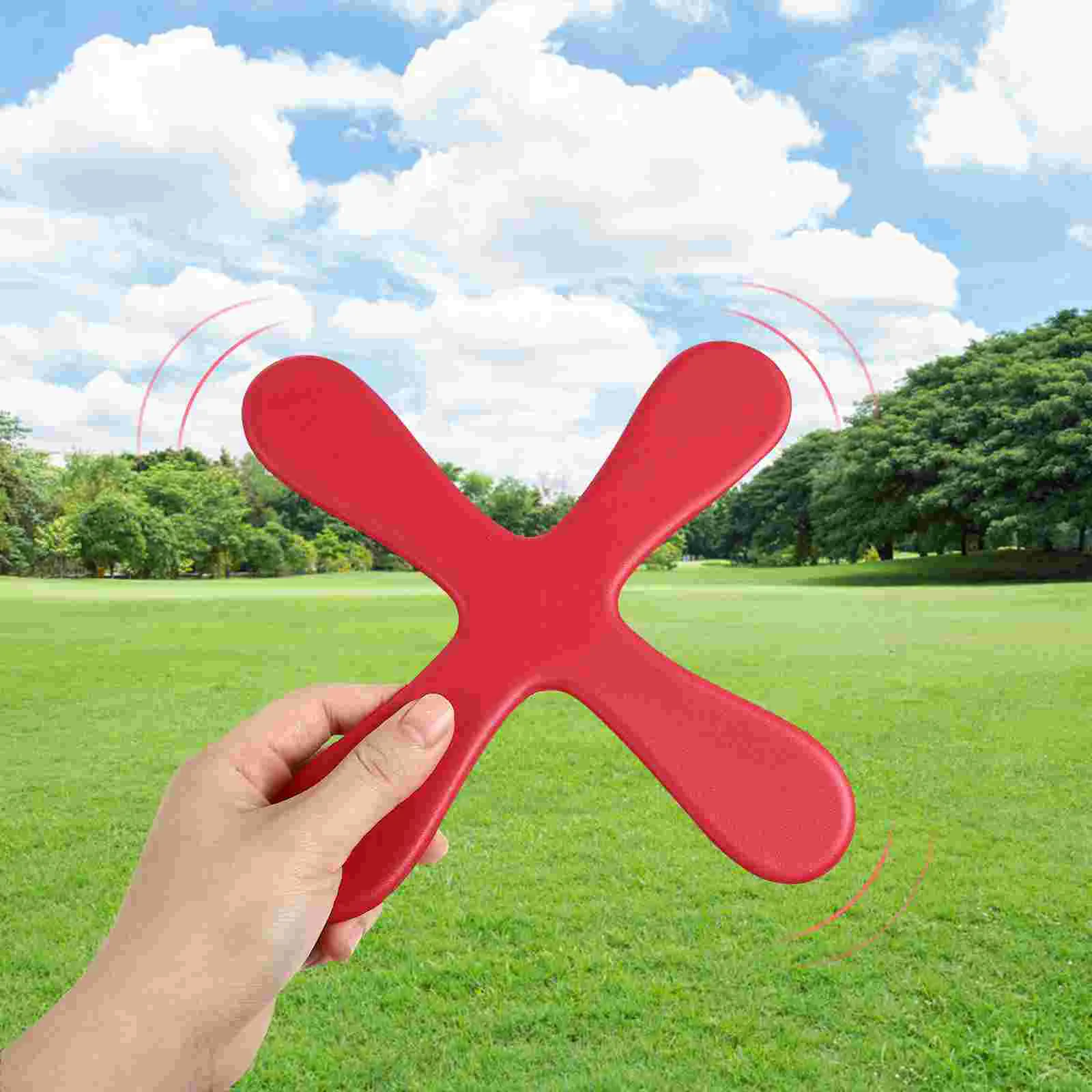 2 Pcs Outdoor Child Children’s Toys for Kids Flying Disc Foam Boomerangs