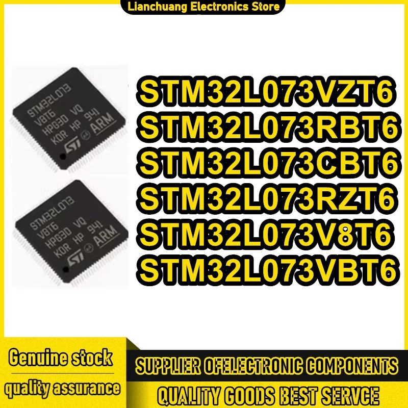 

STM32L073CBT6 STM32L073VZT6 STM32L073RZT6 STM32L073V8T6 STM32L073VBT6 STM32L073RBT6 LQFP64 Чип микроконтроллера на складе