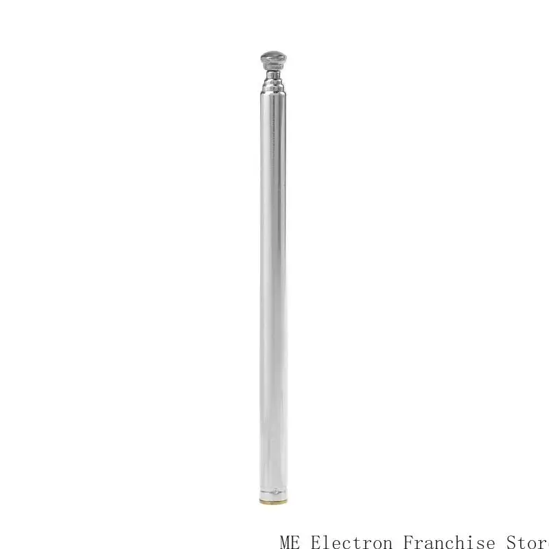 T5EA 망원경 안테나 내구성있는 라디오 라디오 교체 5 섹션 커넥터