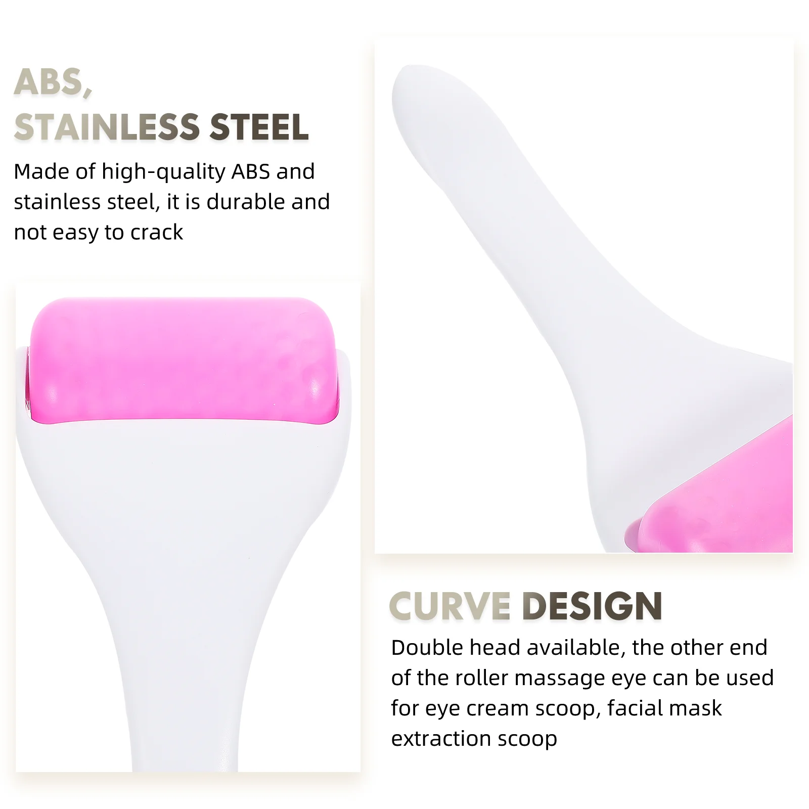 

Beauty Massage Roller Facial Ice Face Applicator Globe Abs for Women Massager Portable Skincare Tools Mini