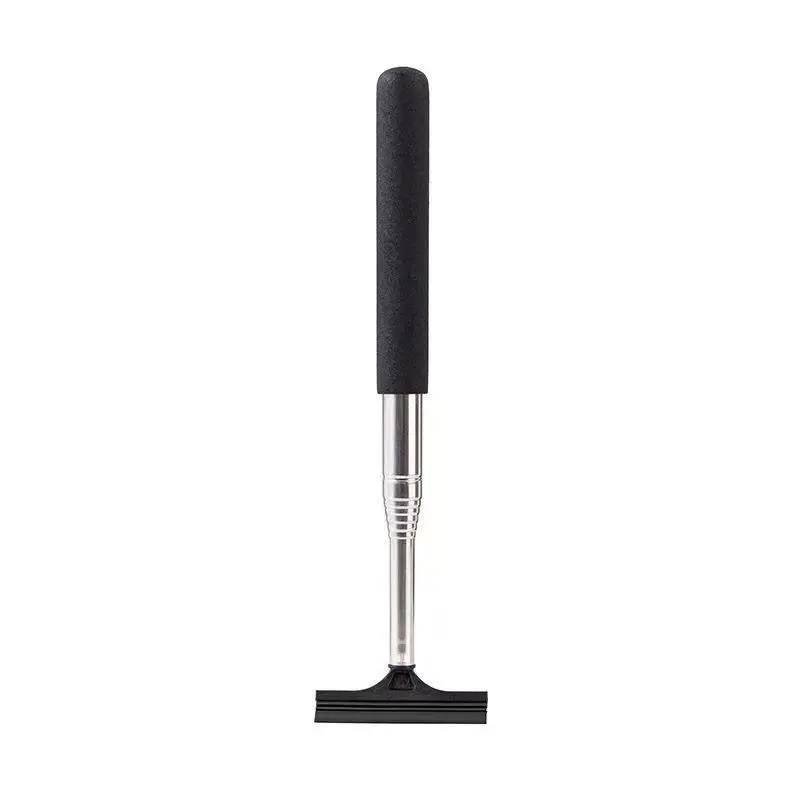 Car retractable rearview mirror wiper, small glass defogging wiper panel, car window cleaning tool