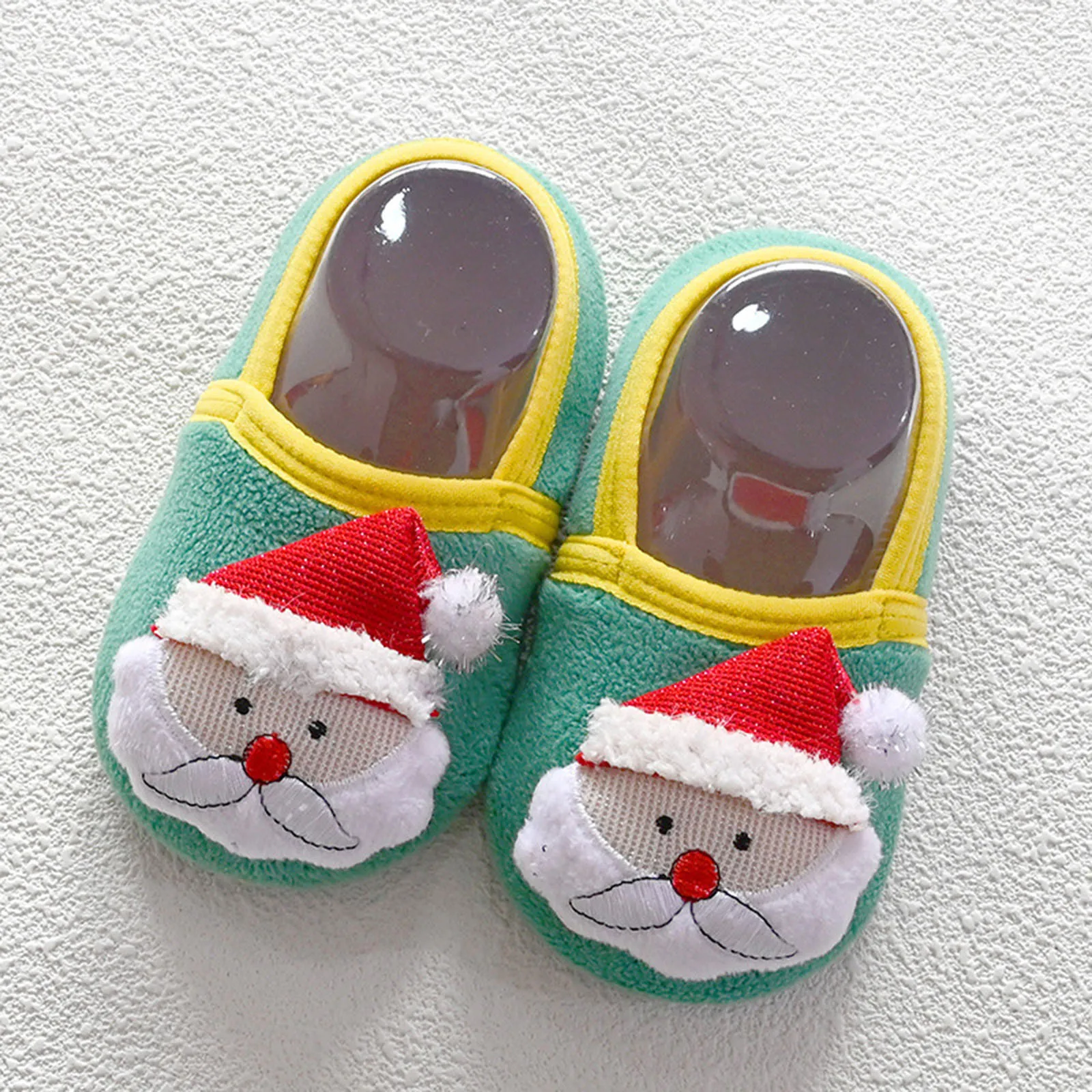 Christmas Baby Boys Girls Shoes First Walkers Winter Indoor Outdoor Slippers Infant Crib Floor Shoes Rubber Sole Anti-slip Socks