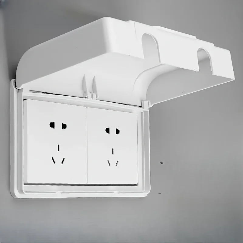 86-type stopcontactschakelaar beschermhoes stopcontact waterdichte doos badkamer stopcontact cover spatwaterdichte beschermdoos