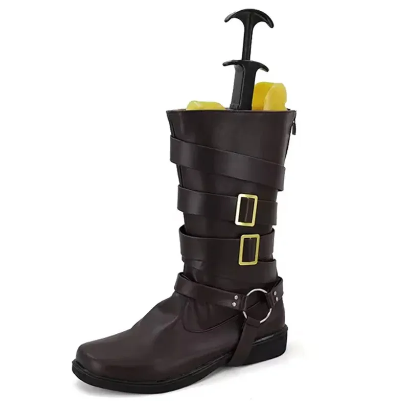 

DY20Dante Cosplay Anime Game DMC 5 Cosplay Fantasia Shoes Boots Halloween Carnival Party Shoes25