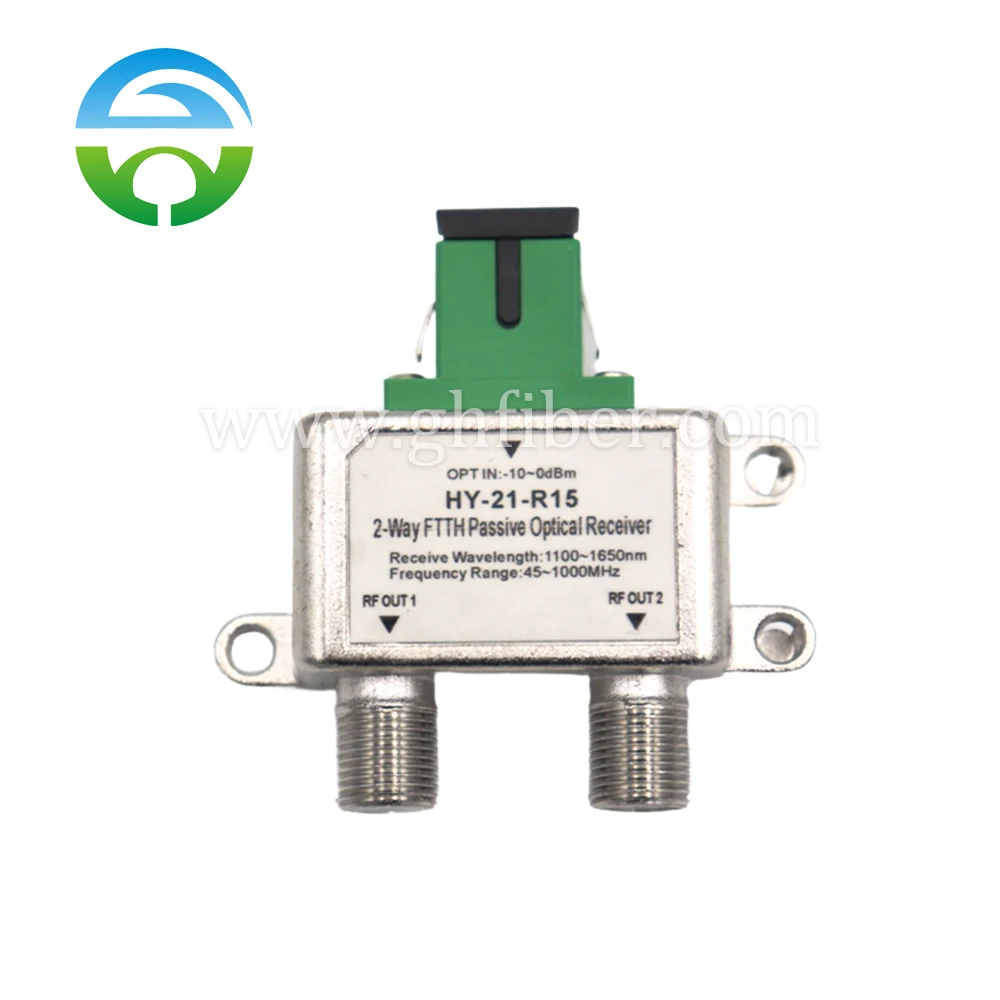 CATV Mini Node FTTH Fiber Optical Passive Receiver with 2/4/6/8 RF Ports