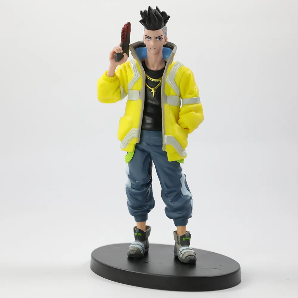 Hot Anime Cyberpunk Edge Runner Cyber Drifter David Rebecca Figure Collectible Desk Decoration Model Toys for Children Xmas Gift