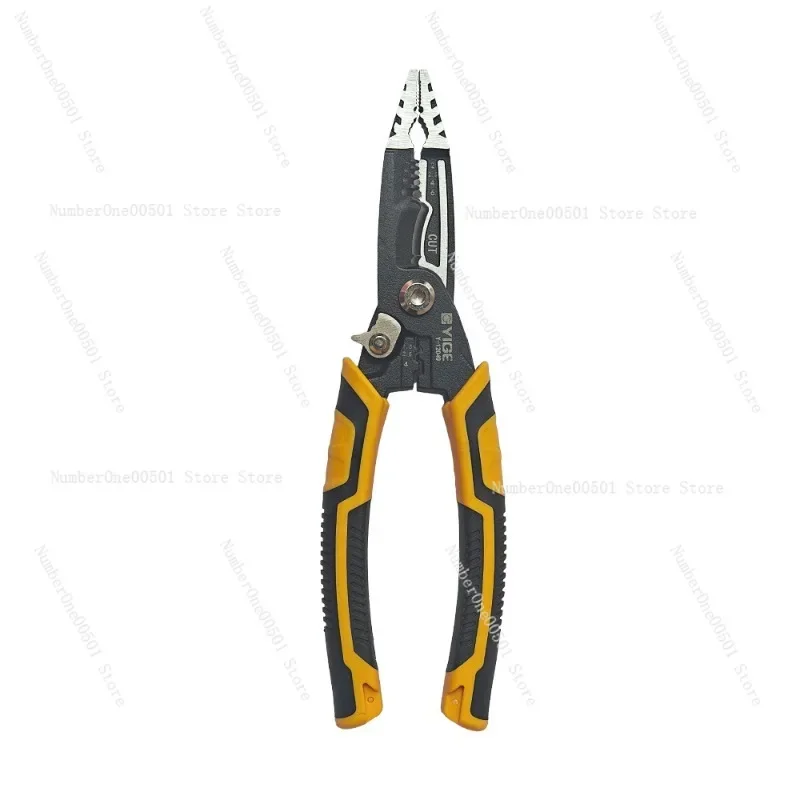 Hot 7in1 Multi Functional Industrial Grade Decrustation Pliers 8 inch Portable Iron Wire Cutter Electrician EDC DIY Hands Tool