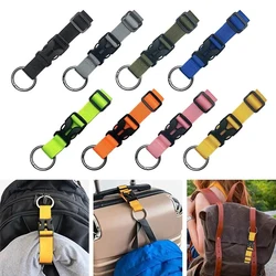 1PCS Backbin Belt Buckle Luggage Band Multifunctional Backpack Nylon Hanging Buckle Portable Suitcase Hook Hanging Buckle