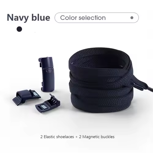 Magnetic Lock Shoelaces without ties Colorful Elastic Laces Sneakers No Tie Shoe laces Kids Adult Flat Shoelace Rubber Bands - Image 7