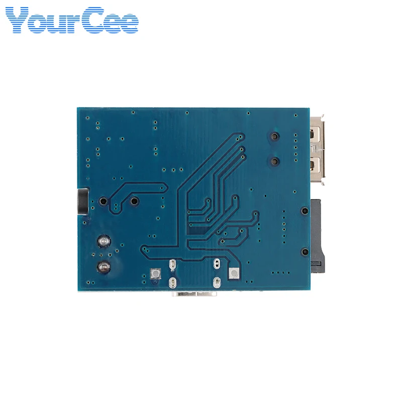 Picture 4: 2pcs/1pc USB Player Module MP3 Lossless Decoder Decoding Board Audio Voice Power Amplifier Type-C Interface DC 3.7-5.5V 2W
