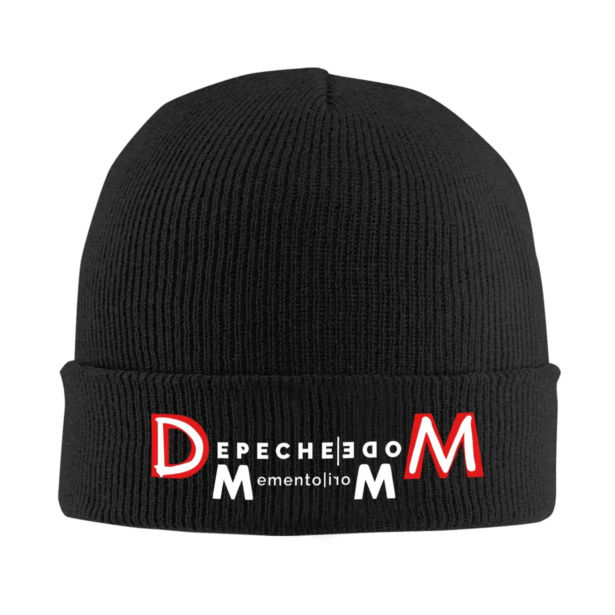 Custom Electronic Rock Depeche Cool Mode Skullies Beanies Caps Fashion Winter Warm Women Men Knit Hats Unisex Adult  Bonnet Hat