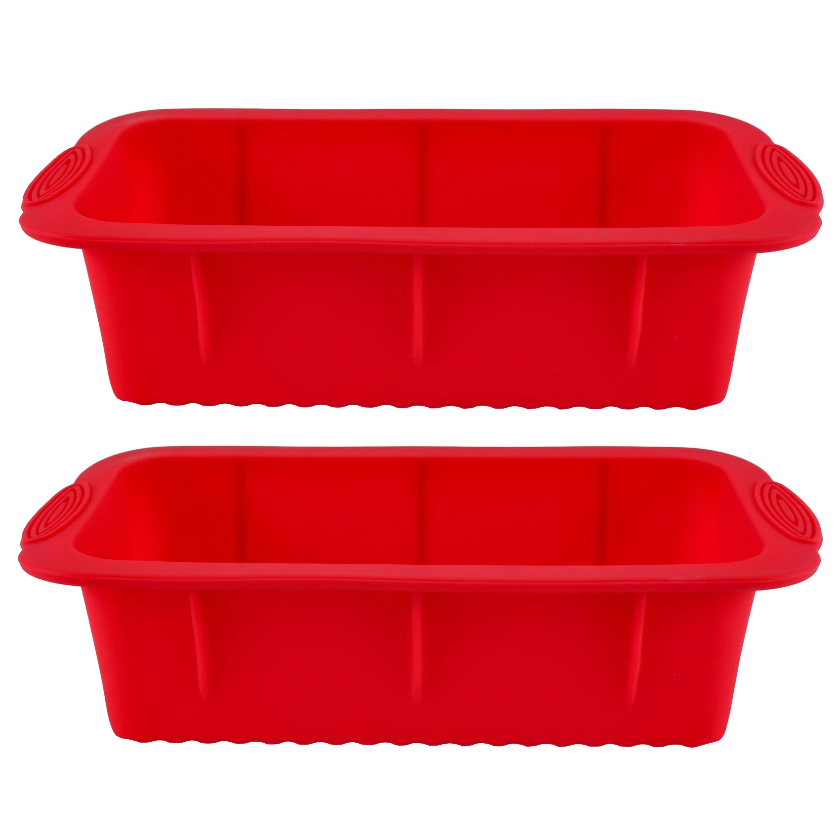 Silicone Loaf Tins Set of 2,Bread Tins for Baking,Non Stick Baking Tray,Silicone Bread Tin Set,Bakeware Moulds Pan