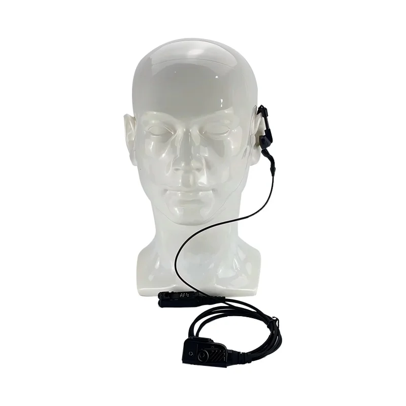 IPX-7 Waterproof Wired Music Earphones for XIR P6600i/XIR P6620i Walkie-Talkies MTP3250 Over-the-Ear Headsets