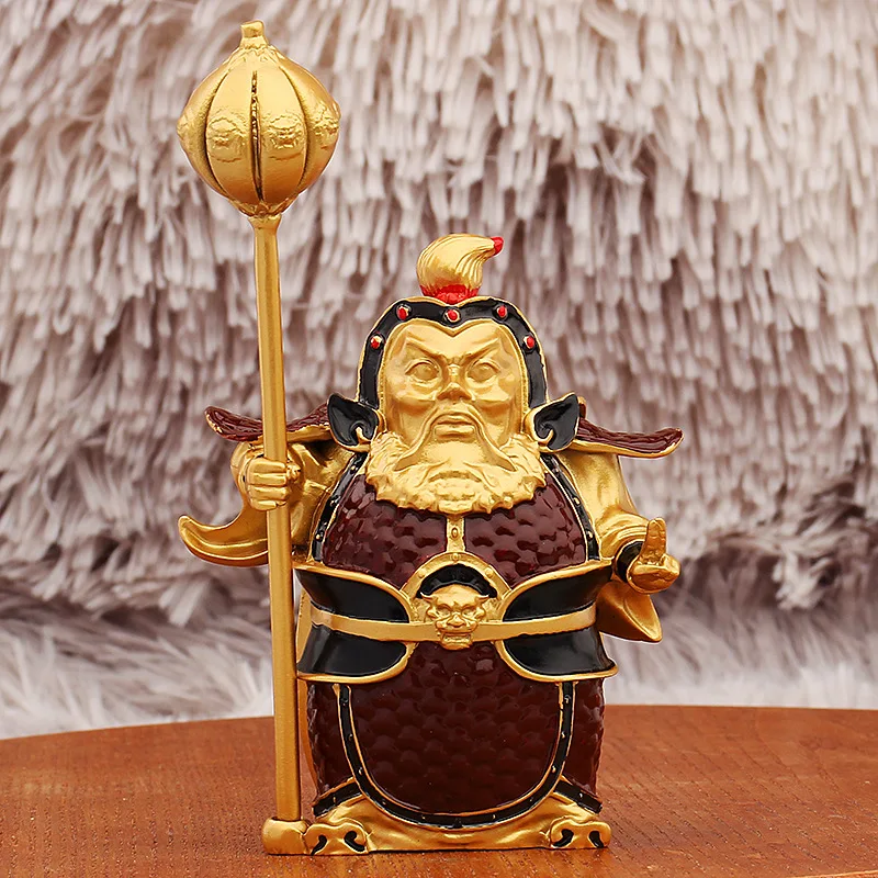 Door God Ornament Guarding the House Qin Qiong Wei Chi Heng Ha Two Generals Retro Home Living Room Entrance Company Store Openin