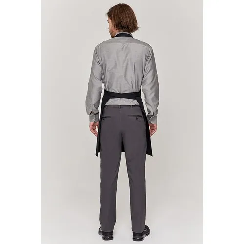 Pull uniforme pour garçon noir, bavoir