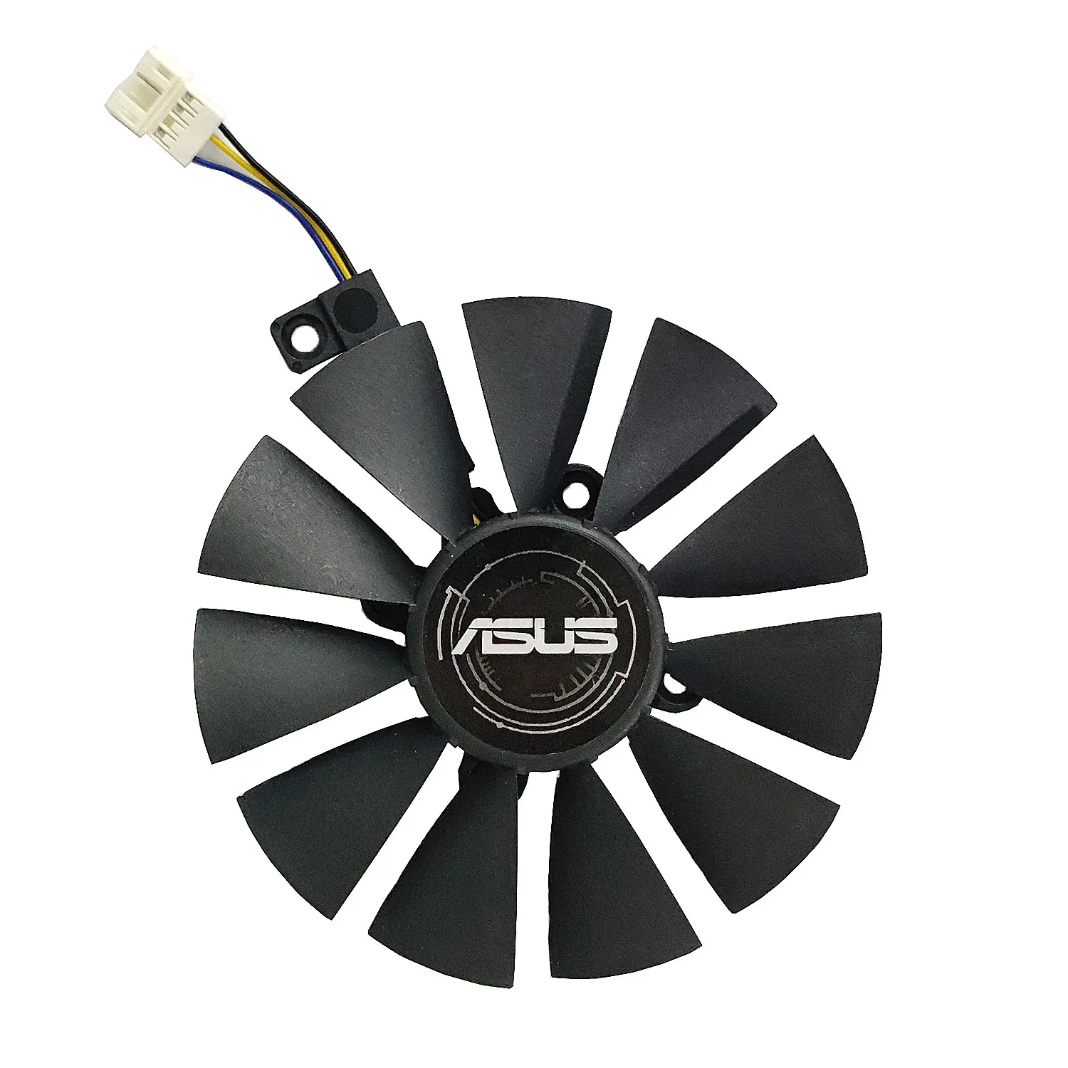 Nieuwe 2fan 87Mm Rx 580 Gpu Ventilator, Voor Asus Rx 580 570 470, Asus Gtx 1070 1060 Videokaart Koelventilator