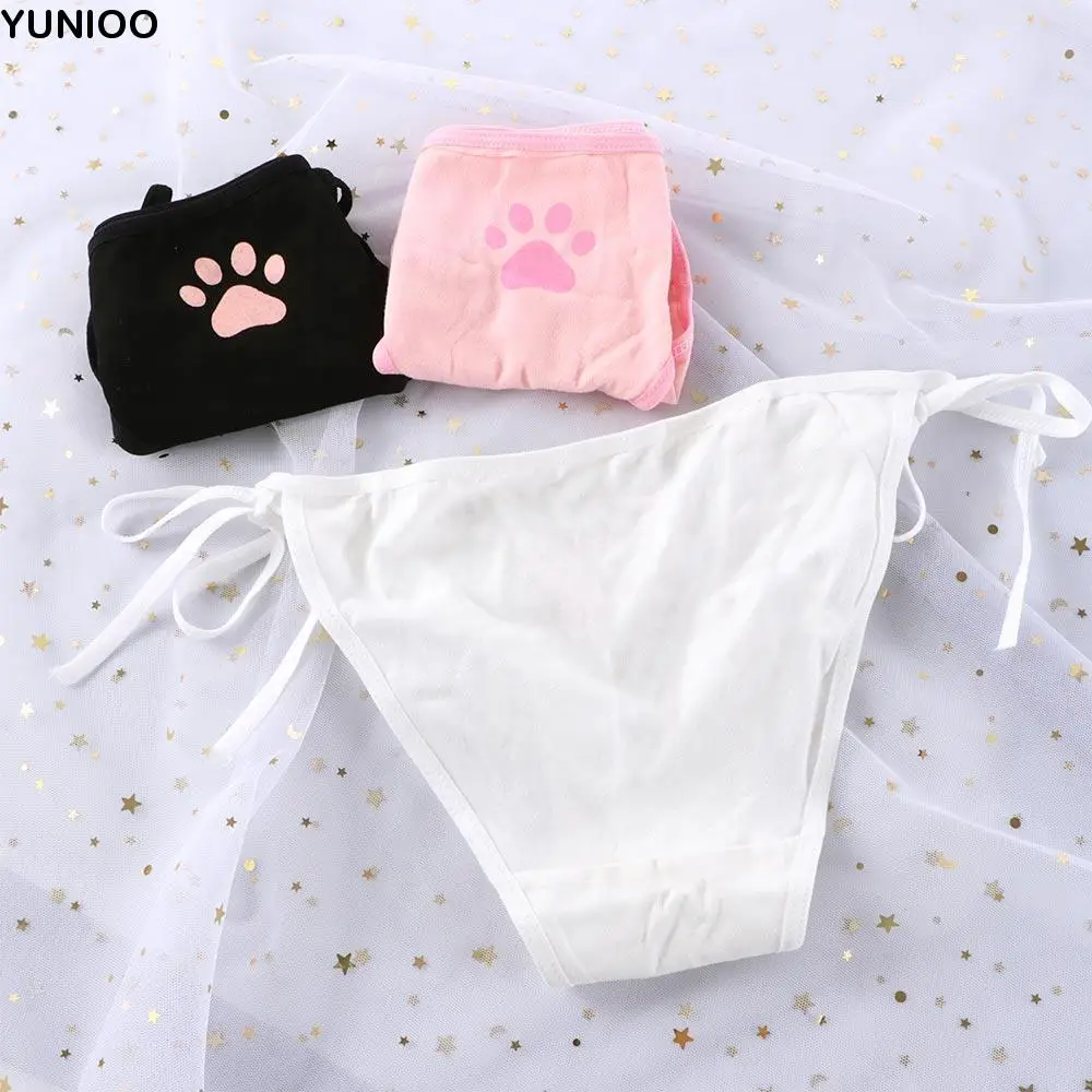 

Seamless Sexy Lolita Strap Bandage Underwear Cute Claw Women's Panties Briefs