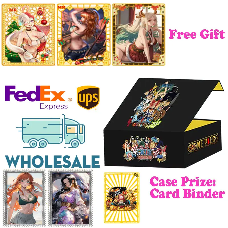 

Bargain Price Case Wholesale One Piece Supernova Collection Card Luffy Robin Boa Zoro Booster Box CCG TCG Hobby Gift