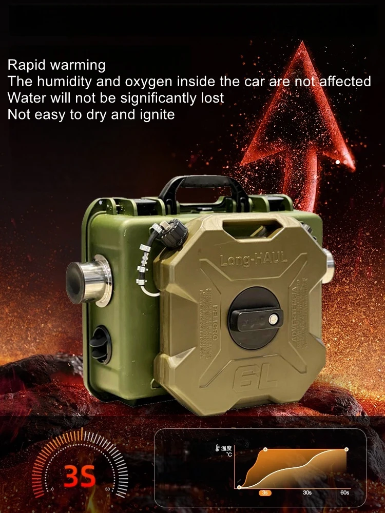 Outdoor Camping Heizung Eisfischen Heizung Herd Brennholz Heizung Standheizung Diesel Heizung 12V