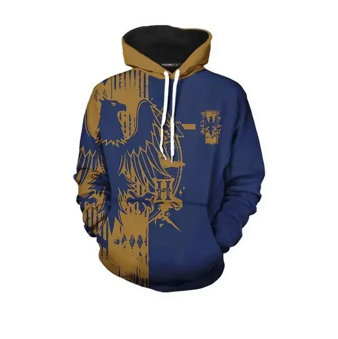 2024 nuovo arrivo Harries autunno felpa con cappuccio a maniche lunghe da uomo abbigliamento Casual abbigliamento sportivo Pullover Potters abito