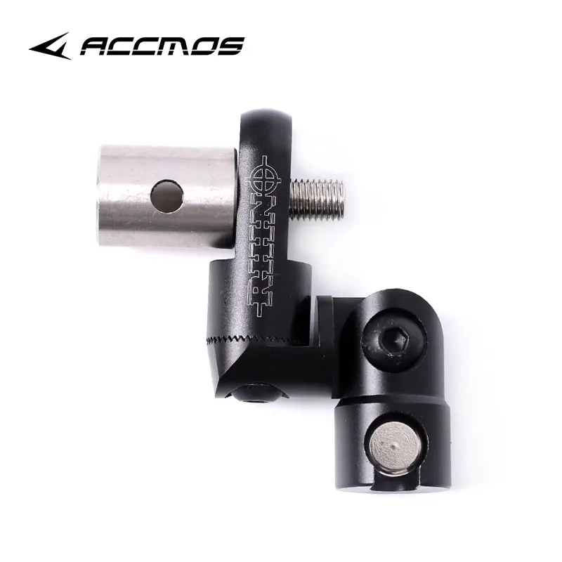 ACCMOS Single Side V-Bar Mount Adjustable Quick Disconnect Bow Rod Stabilizer For Compound Bow Accessories