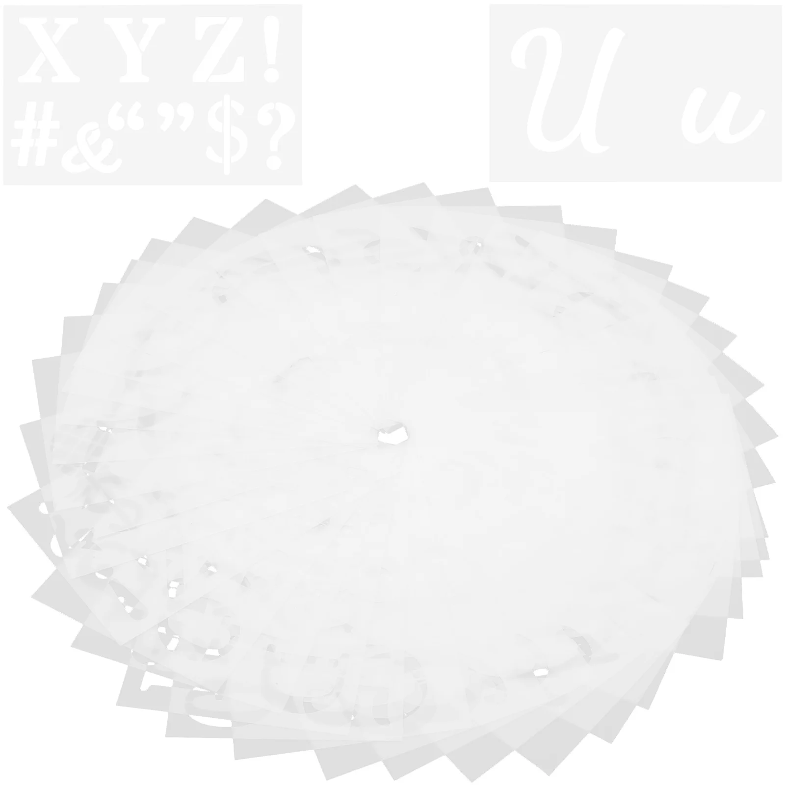 

Letter Template Painting Crafts Stencils Letters Small Metal Paper Reusable The Pet