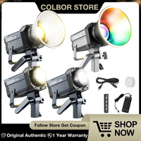 COLBOR CL220 CL220R CL220M 250W LED Video Light 2700-6500K CRI97+ COB Studio Light for Film Live Video Studio Photography