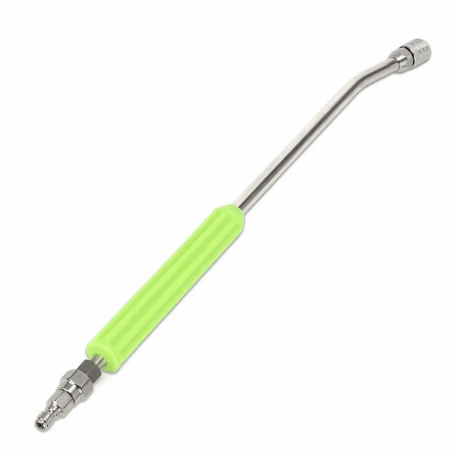 Washer Extension Nozzle 40 Cm Stainless Steel Wand Ergonomic Grip Quick Connect for Pressure Washer Hard Reach Areas