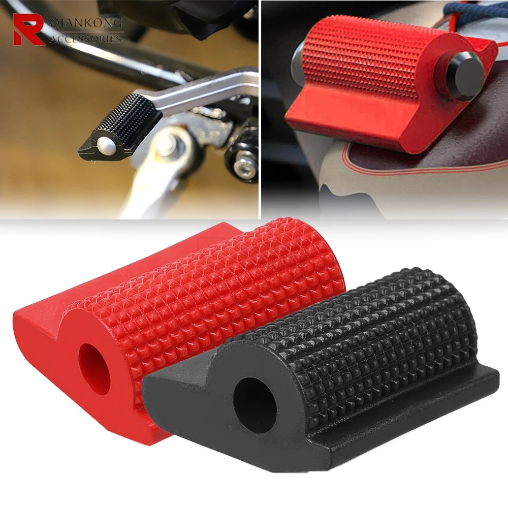 

Motorcycle Shift Gear Lever Pedal Anti-skid Foot Peg Toe Gel Rubber Protective Cover for Yamaha for Honda Universal Accessorie