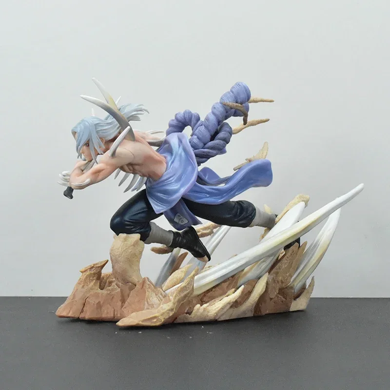 18cm naruto shippuden estatueta kimimaro anime japonês pvc figura de ação brinquedo kimimaro figura jogo estátua coleção modelo boneca