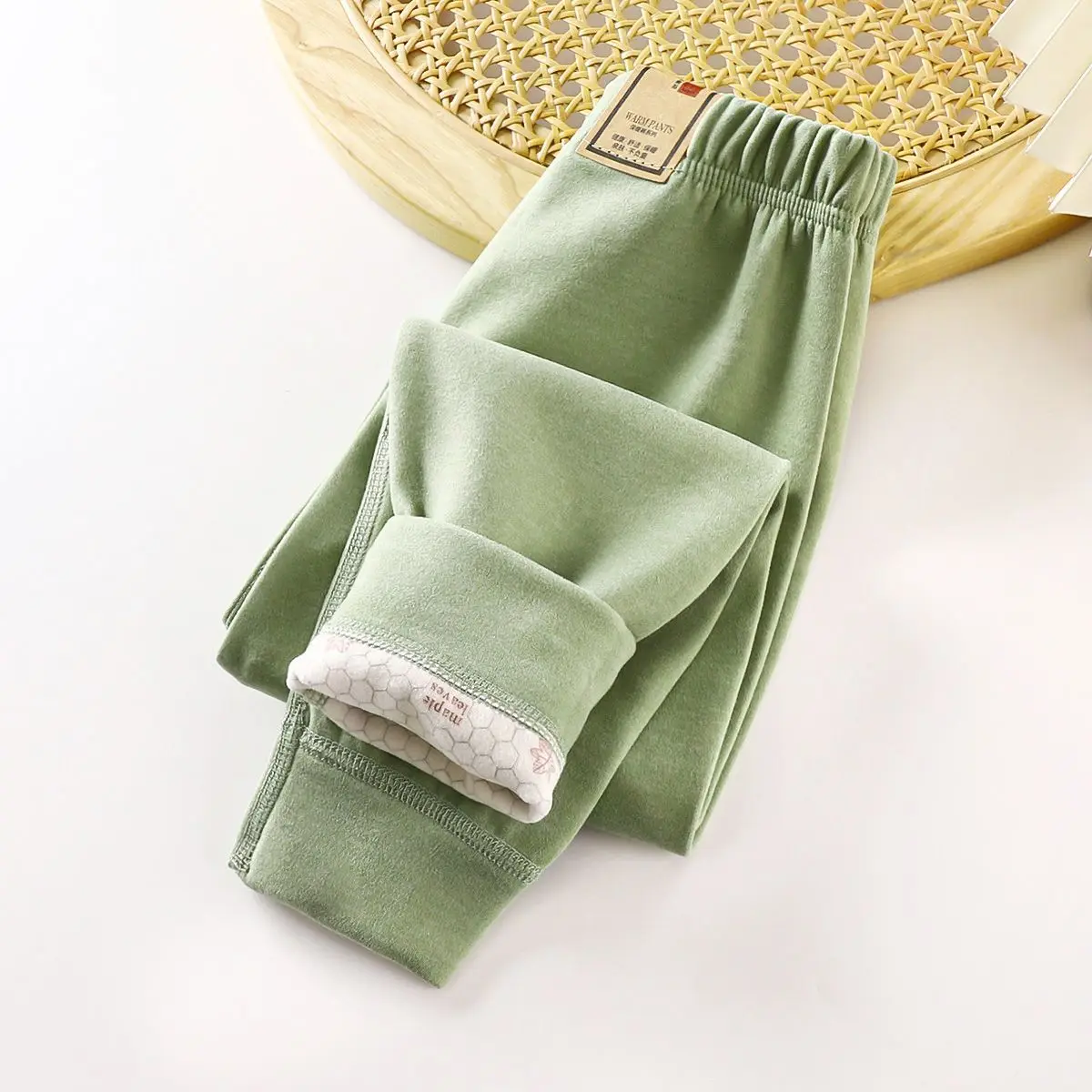 

Spring and Autumn Winter Children's Boys Girls' Thin Velvet Autumn Pants Home Pants Single Pants Boys Pants Girls Pants 2-15y