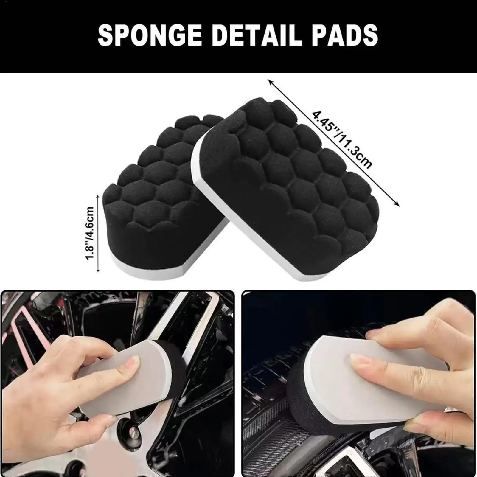 Car Wheel Cleaning Kit Carry Bag Included Scratch-Proof Wheel Cleaner Brushes Set For Home Garage Parking Lot Truck Caravan RV