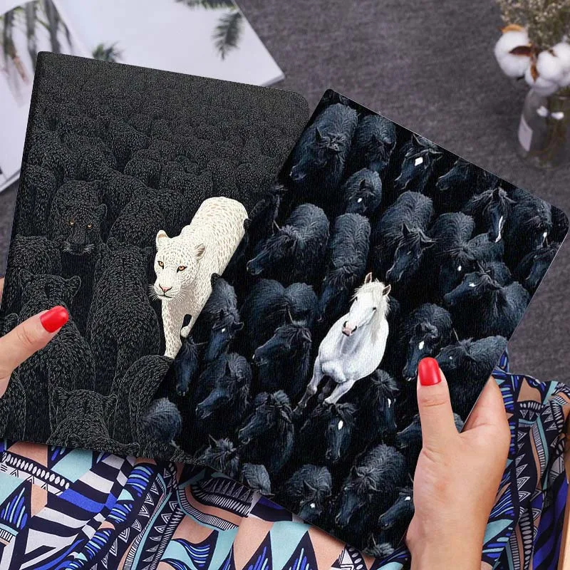 

Horse Tiger Cool Art Popular Gift For Xiaomi Redmi Mi Poco Pad 2 5 6s 7 7s Ultra Pro Max 14 12.4 12.1 inch Soft Tablet Case