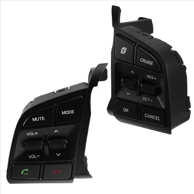 

Steering Wheel Button Switch For Hyundai Tucson TL 2015-2019 Cruise Control Part Numbers 96710D35004X 96720D32004X