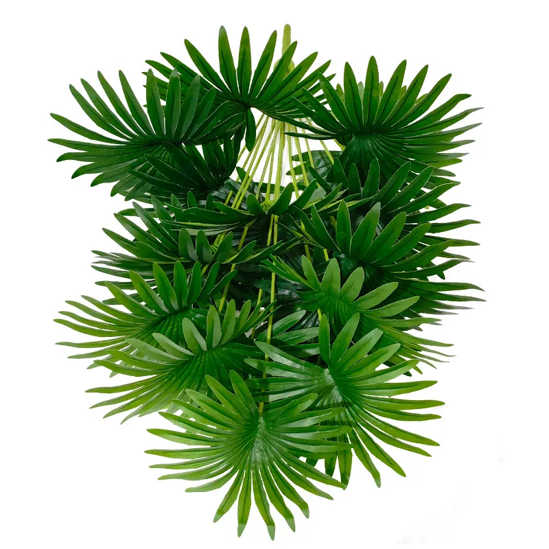 Big Size Artificial Palm Tree Plants Green Leaf Simulated Bonsai Potted Decoration Floor Home Garden Office Patry Decor Ornament