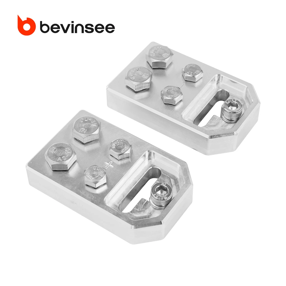 Pair of Car Audio For GA 4 Spot Flat Battery TERMINALS Bolt USE ONLY