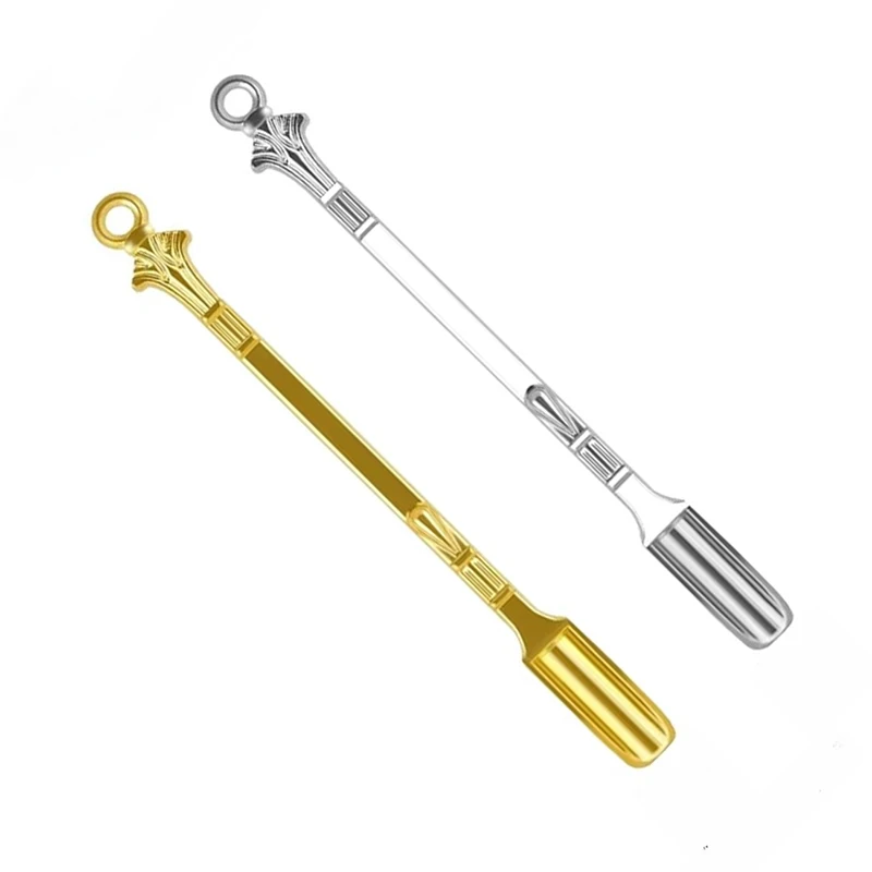 

5pcs Metal Mini Shovel Spoon Medicine Spoon Micro Debugging Shovel Dessert Salt Teaspoon Mini Powder Spoon Kitchen Accessories