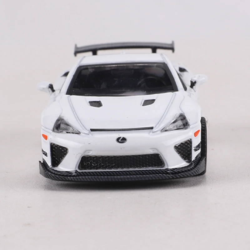 DCT 1:64 LEXUS LFA White NURBURGRING Edition Alloy Model Car view 6