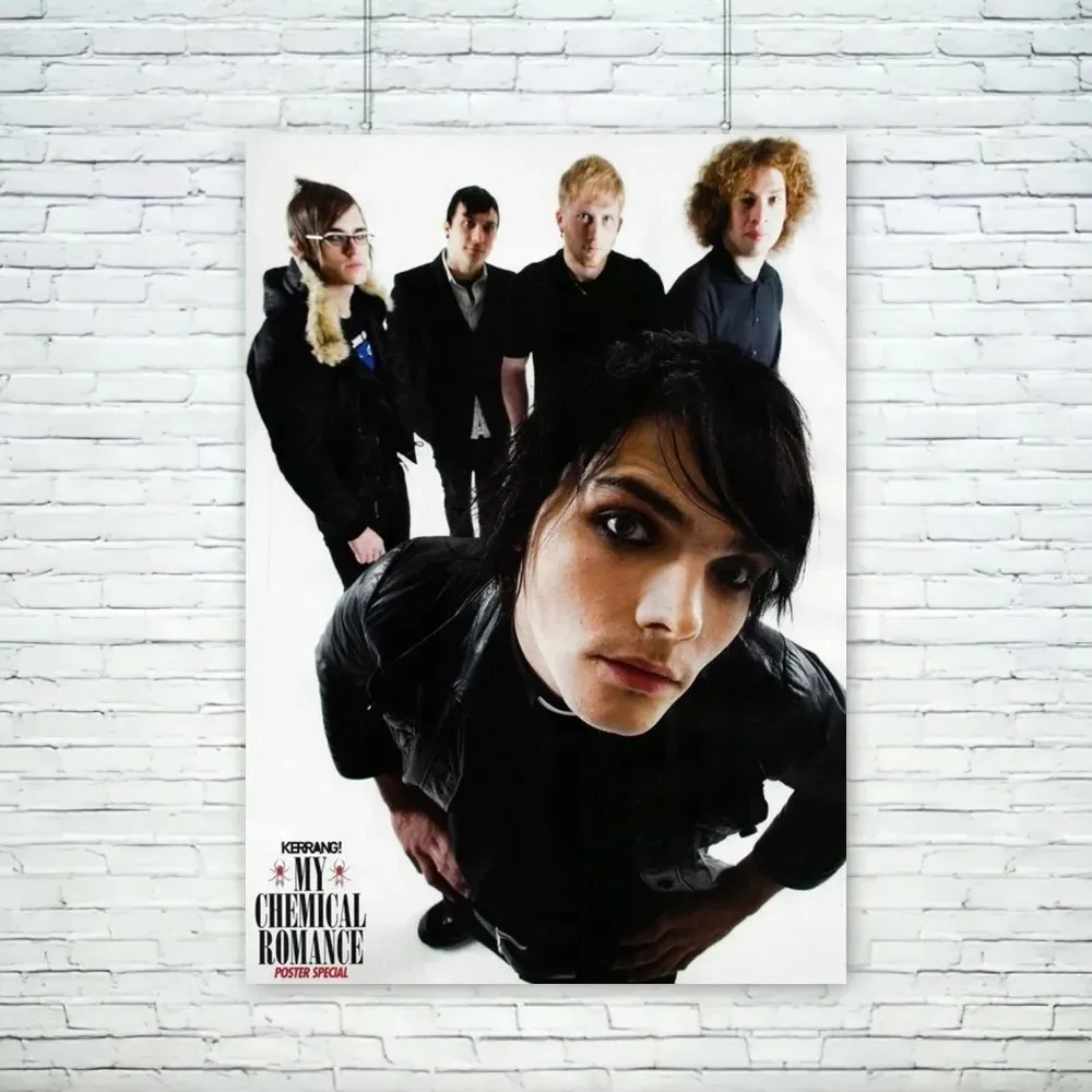 My Chemical Romance Band Poster Wall Pictures For Living Room Fall Room Decoration Canvas Painting