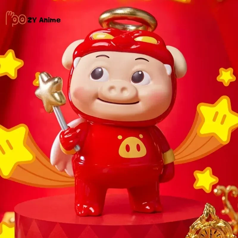 Pig Man Classic Ggbond Mysterious Blind Box Anime Character Figure Toy Desktop Ornaments Surprise Blind Box Holiday Gift