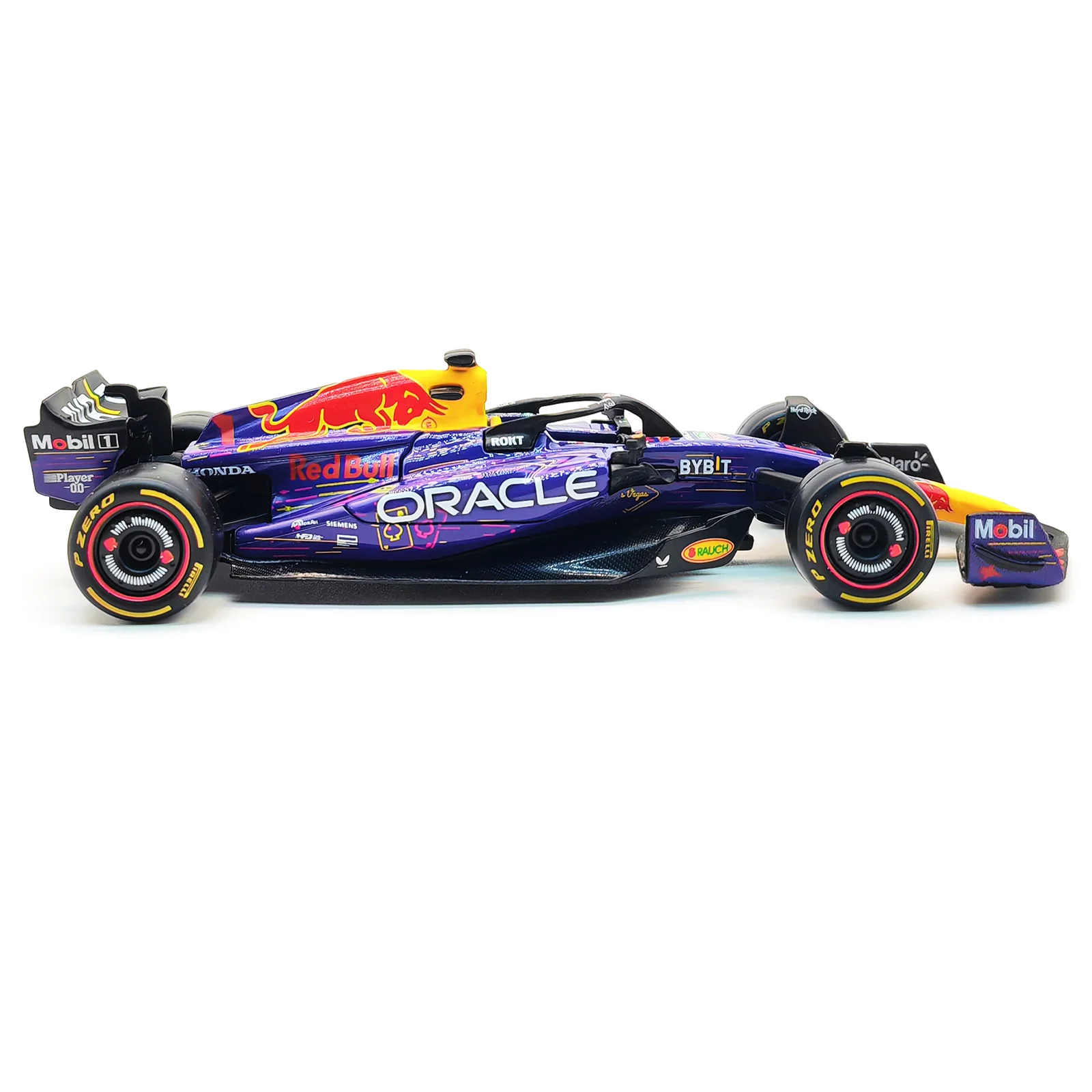 Bburago 1:43 2023 Las vegas RB19 # 1 # 11 Mobil Formula Balap Red Bull F1 Simulasi Statis Mobil Model Paduan Diecast